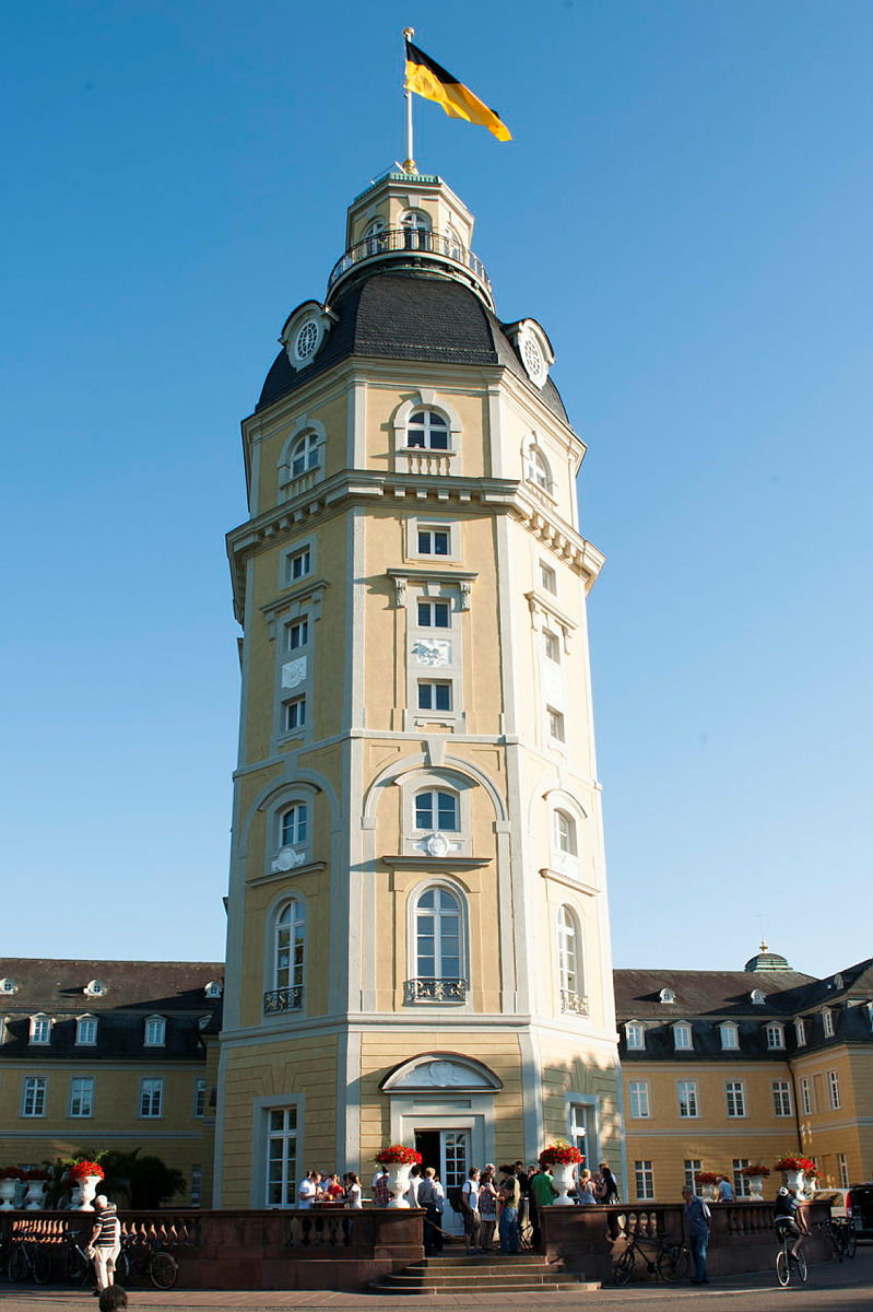 Schlossturm des Kalrsruher Schlosses