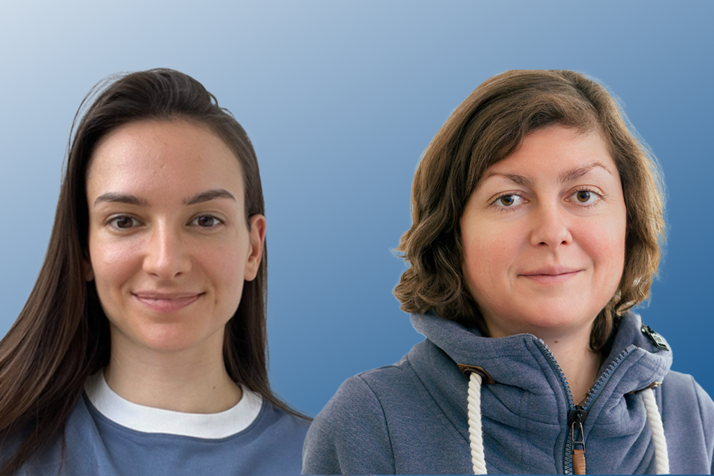 Clara Hoffmann und Nadja Klein